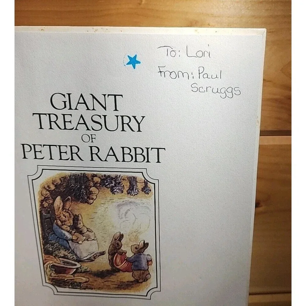 Giant Treasury of Peter Rabbit (Hardcover) by Beatrix Potter, C Wilkins 1980